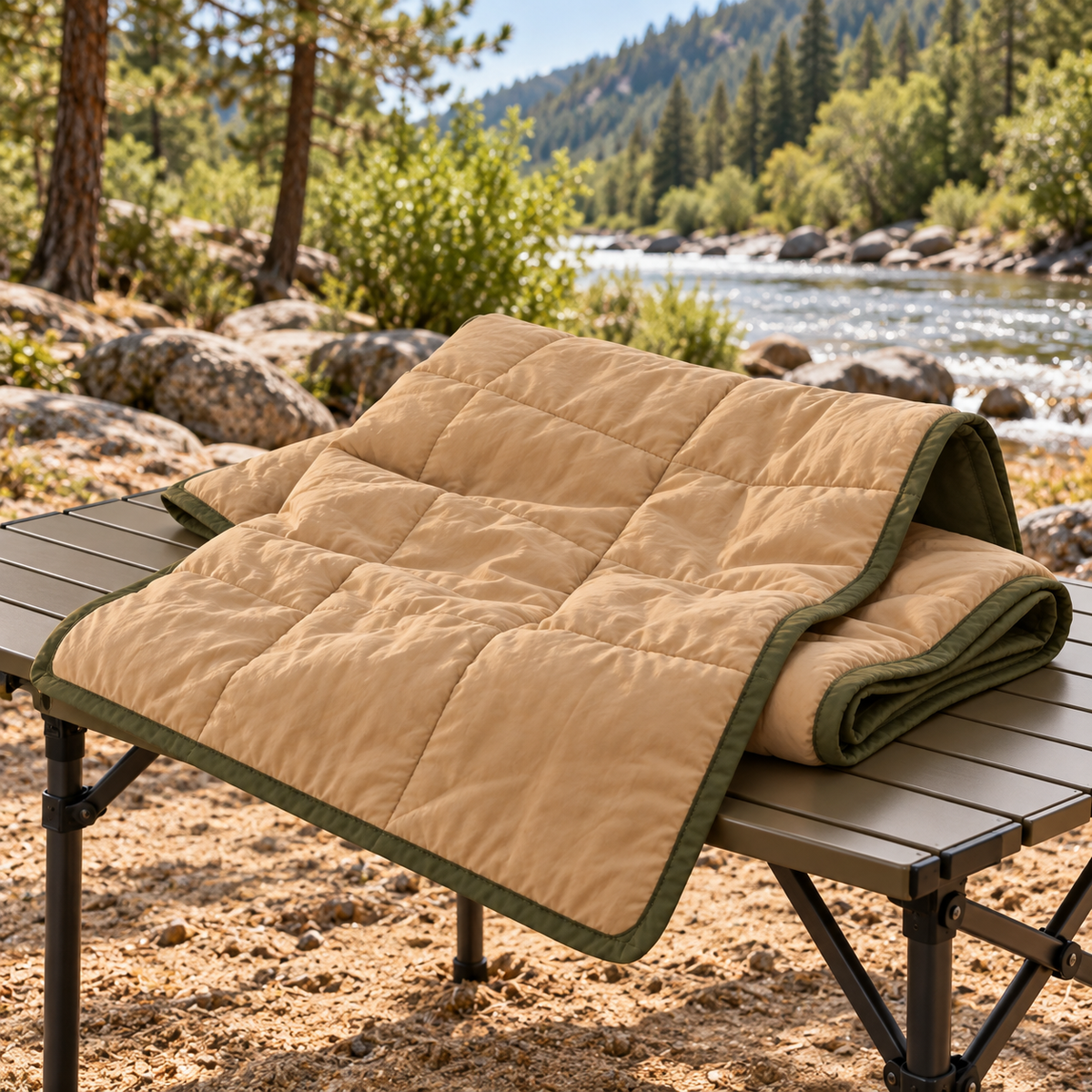 Bough Camp Blanket, illustrative concept image 2