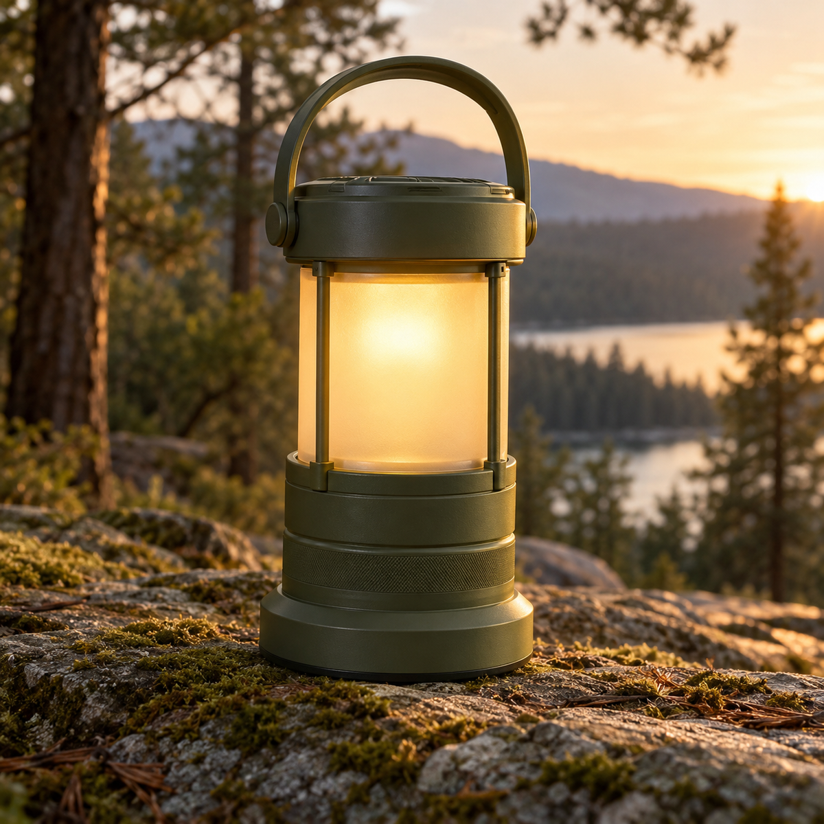 Ember Camp Lantern, generated concept illustration 1