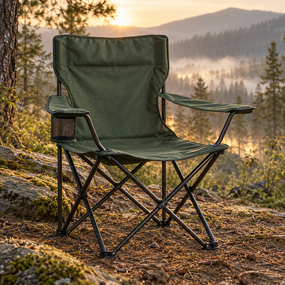 Trail Folding Camp Chair, generated concept illustration 1