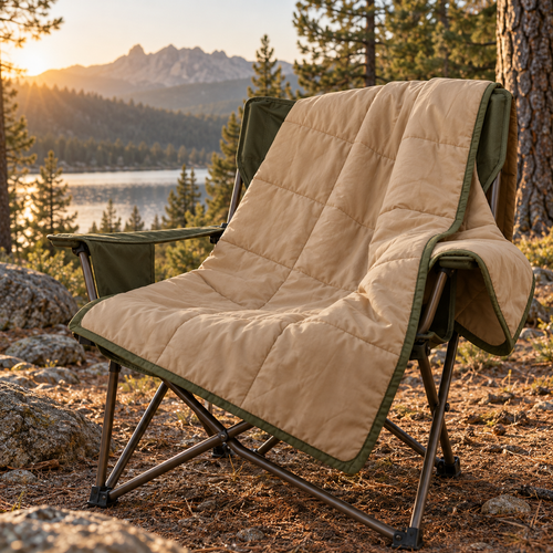 Bough Camp Blanket, illustrative concept image 1