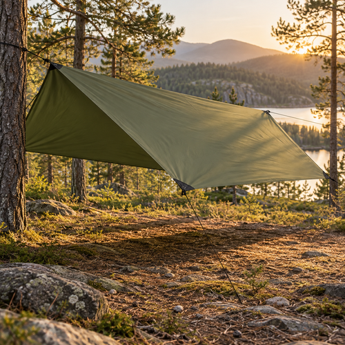 Canopy Campsite Tarp, illustrative concept image 1